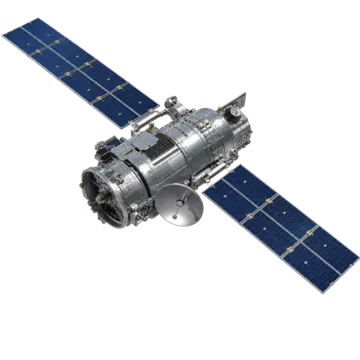 Aerial satellite roof measurement imagery.